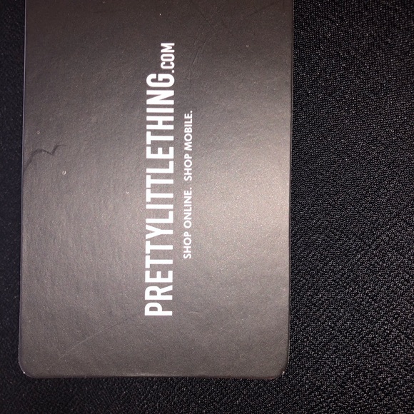 Boohoo black pencil skirt with slit - Picture 2 of 4